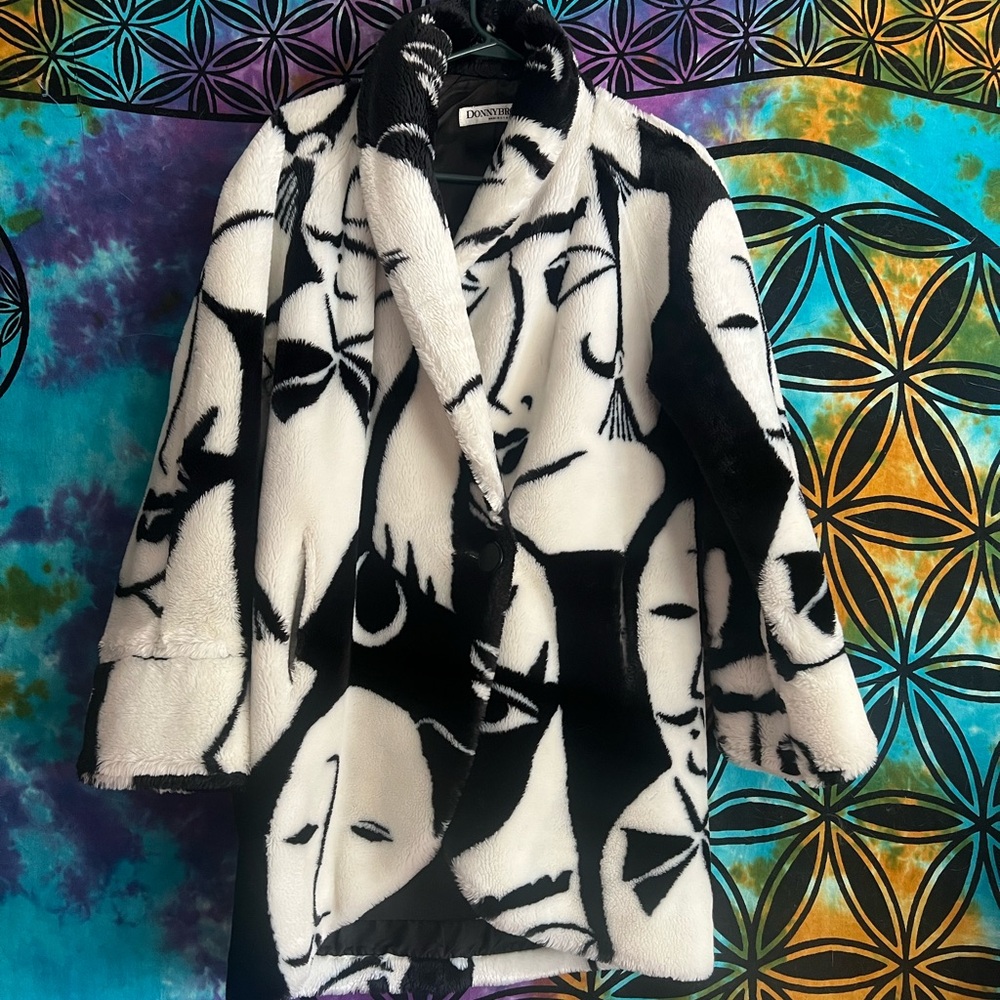 VINTAGE 80s Donnybrook faces coat